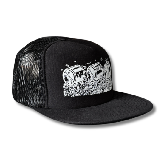 Hamlin Three-Peat Flat Bill Trucker Hat