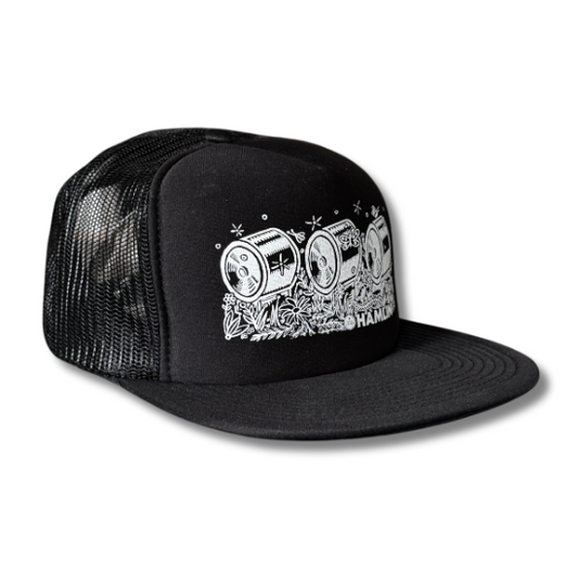 Hamlin Three-Peat Flat Bill Trucker Hat