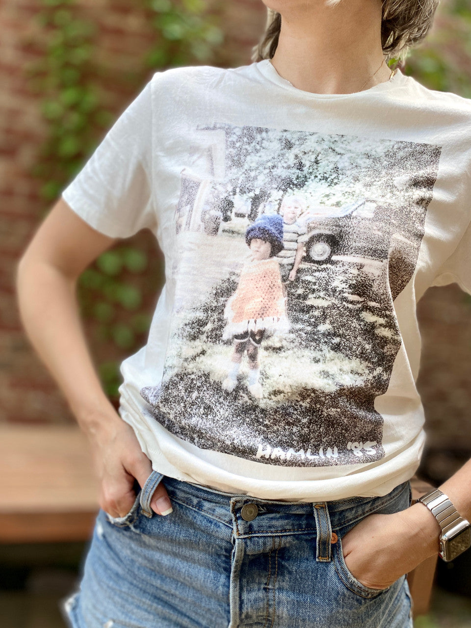 Hamlin Vintage Signature Poncho Tee