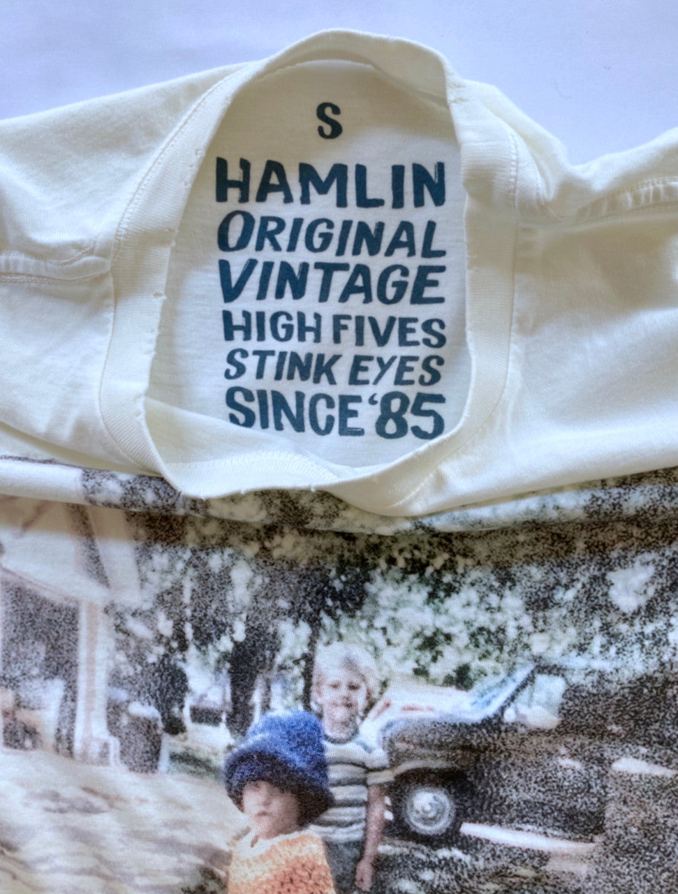 Hamlin Vintage Signature Poncho Tee